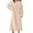 White, variant on Womens Warm Nightgowns Oversized Fleece Long Sleeve Winter Lounge Dress Night Gowns