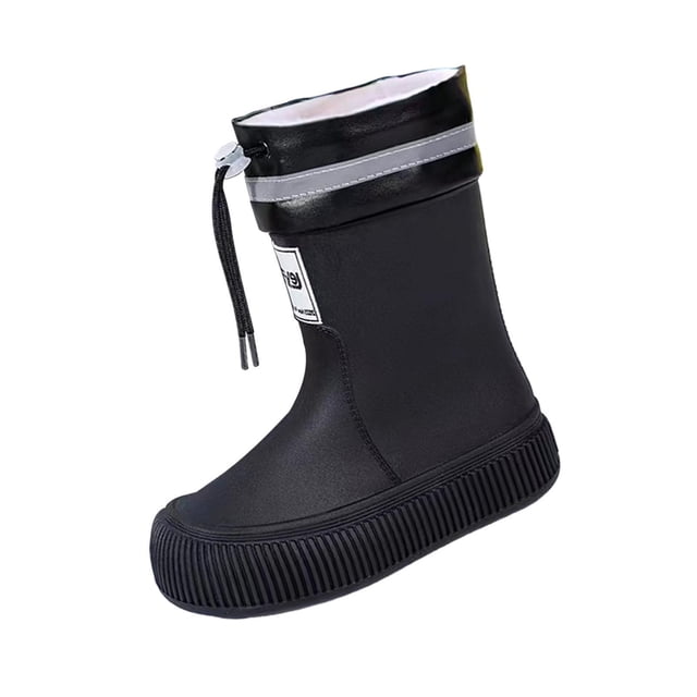 Botas de lluvia para mujer talla 36 o 37, modernas botas de lluvia de PVC para viajar por la calle y hacer mochilerismo