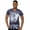 Gray Skies, variant on True Rock Men's Slim Fit Sublimation V-Neck T-Shirt (Louvre, Small)