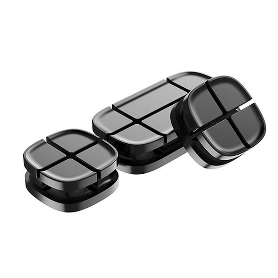 Black Cross Peas Cable Clip Compatible with HTC U12+,U11 EYEs, U11 life, U11+, U11, U Ultra, U Play, 10, Bolt, eve (Black)