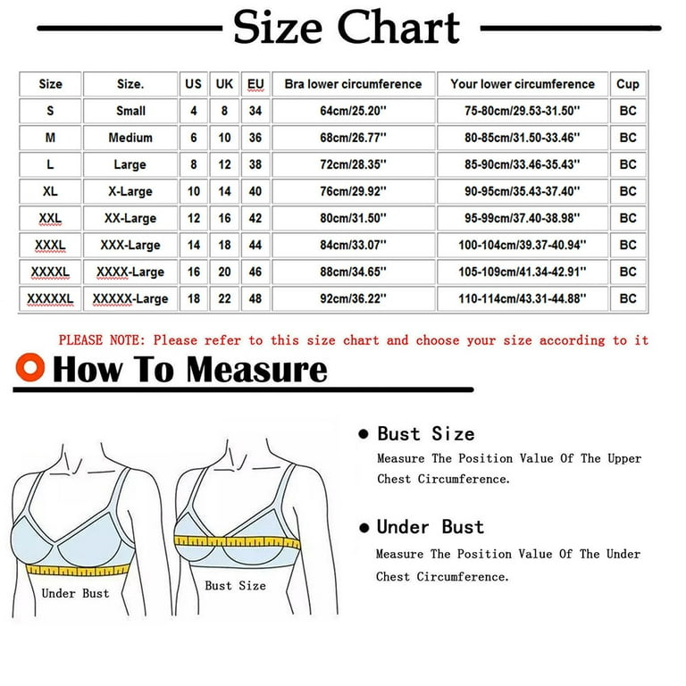 Frostluinai clearance items Plus Size Strapless Bras For Women