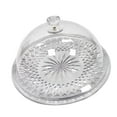 thumbnail image 5 of Cake Plate Cookie Tray Food Platter with Dustproof PET Lid for Kitchen Fruit Shop and Appetizer Service, 5 of 9