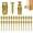 60pcs, variant on 6×14mm Short Expansion Screw Set for Cabinet Hinge Repair & Stripped Thread Restoration,6mm Drill Holes in Tile Stone Wood and More