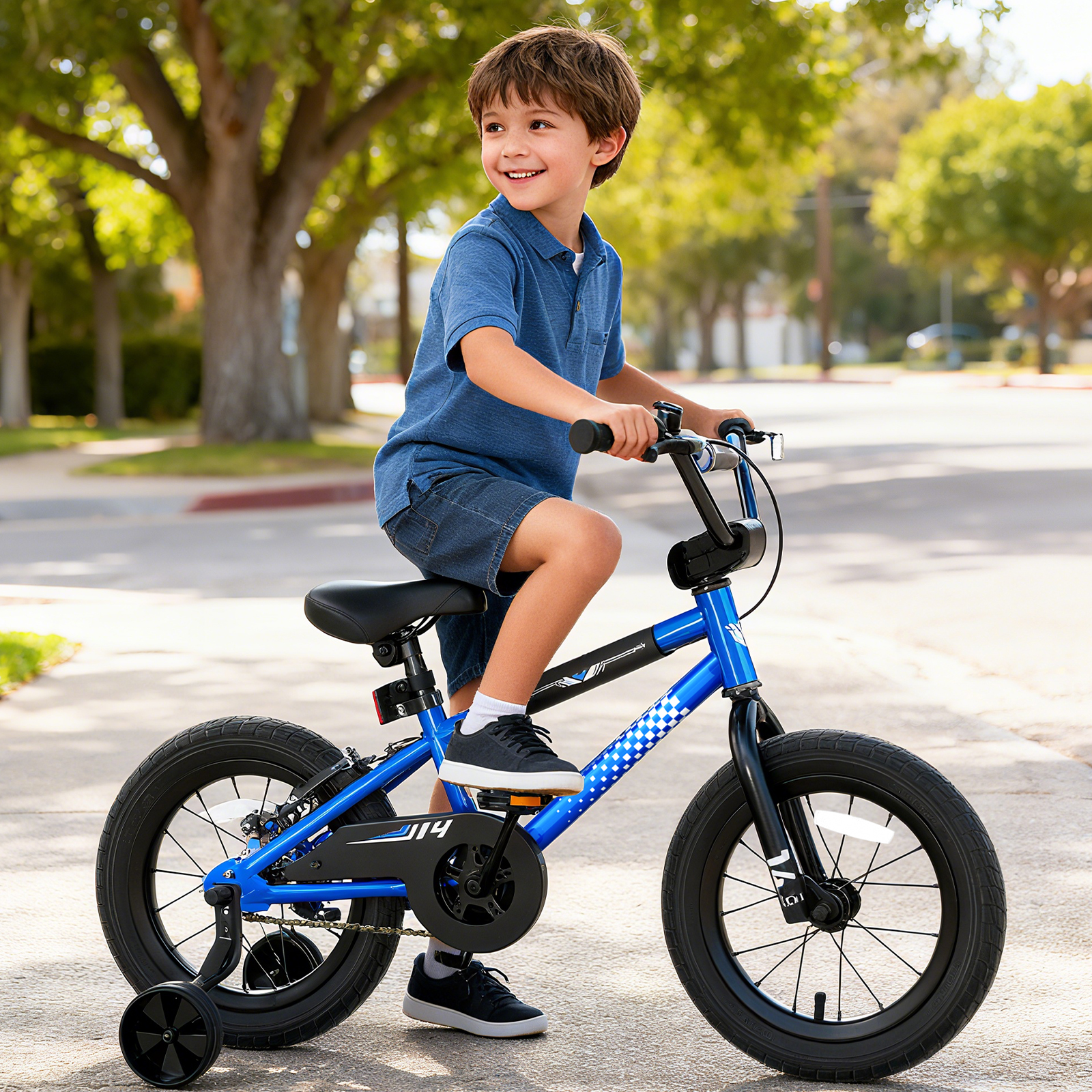 Korimefa 16 Inch Kids Bike BMX Style Training Wheels photo 3