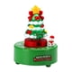thumbnail image 2 of Caja de música navideña con forma de árbol giratorio de 360 ​​grados, ideal como regalo para niñas y niños. Con luz, 2 of 9