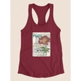 thumbnail image 3 of Musical Paris I Racerback Tank Women -Jennifer Goldberger Designs, Female Small, 3 of 4
