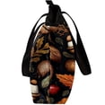 thumbnail image 4 of Thanksgiving Canvas Leather Mix Hand-Held Tote Bag Twill Sponge Jeanette 30x10.5x39cm/11.8x4.1x15.4in, 4 of 5