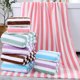 thumbnail image 1 of Xihbxyly Juego de Toallas de Baño de Terciopelo, Suave y Absorbente, Lujosa y Cómoda, Secado Rápido, Ideal para Baño, Gimnasio, Playa y Spa, Versátil. 1 Toalla de Baño + 1 Toalla Facial, 70 X 140 Cm/, 1 of 6