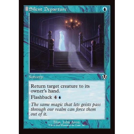MtG Innistrad Remastered Common Silent Departure (Classic Frame) #367