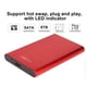 thumbnail image 4 of Inteprter Transfiera archivos grandes con un conveniente contenedor de expansión SSD portátil de 2 TB Electrónica azul 2TB, 4 of 6