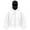 Clear, variant on TTUHYWXI Balaclava Hoodie Jacket for Women Men, Y2K Zip Up Fashion Outerwear Double Layer Hooded Pullover, Winter Hip Hop (Clear, S)