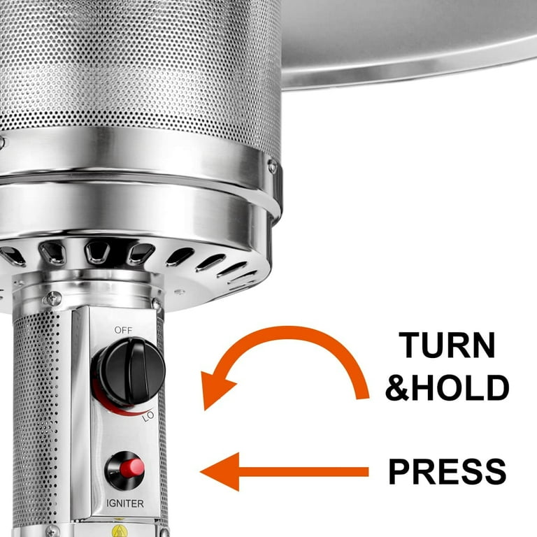 Santini Gas Patio Heater, 49 OFF