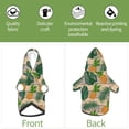 thumbnail image 6 of Haiem Pineapples Palm Leaves for Winter Dog Hoodie Sweatshirts with Pockets Warm Dog Clothes for Small Dogs Chihuahua-X-Large, 6 of 7