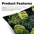 thumbnail image 2 of Tropical Plants Decorative Pillows Covers with Unique Patterns for Bed, Home Decor - Set of 2 Pillow Inserts - Available in 16x16, 18x18, 20x20 Inches for Various Occasions, 2 of 6