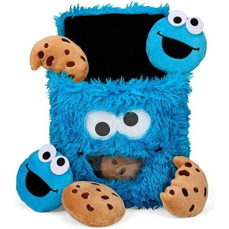 Sesame Street Phunny Cookie Monster Snack Bag Interactive Plush