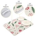 thumbnail image 4 of Kitchen Drying Mat 16x18In Drying Dish Mat Dish Drying Mats Kitchen Countertop Multi-Function Drain Drying Mat Kitchen Table Christmas Lollipop, 4 of 8