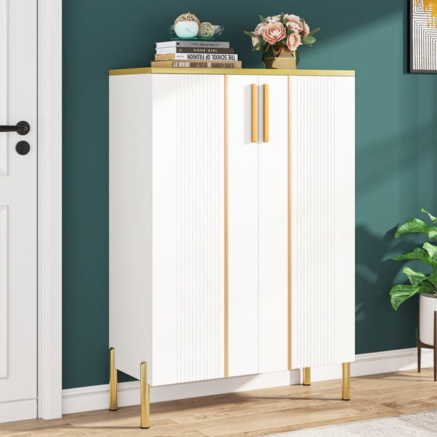 Tribesigns Shoe with Doors, 6Tier Shoe Storage with