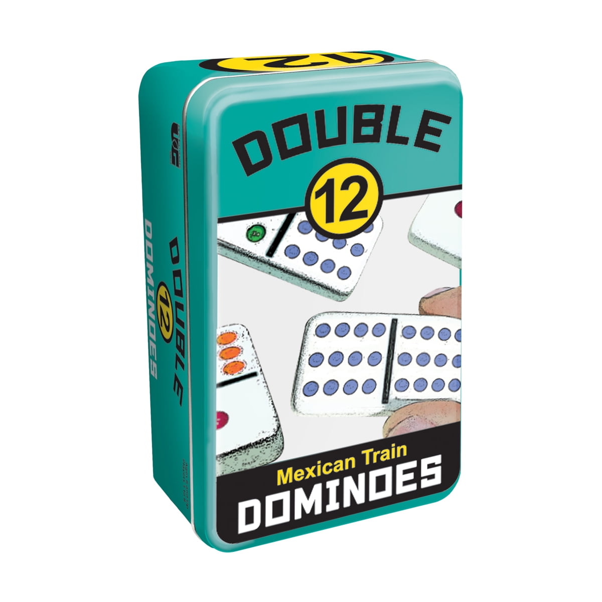 verlangen George Bernard erts Double 12 Mexican Train Dominoes Traditional Tile Game, by University Games  - Walmart.com
