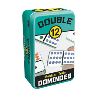Jeu de Domino Mexicain Train D12 Deluxe dans Un Coffret en Bois de hêtre -  Loto mémo et domino - Achat & prix