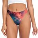 thumbnail image 1 of Balery Cosmic Paint Swirl Tangas de Algodón para Mujer con Estampado – Ropa Interior Sexy, Transpirable, G-string-4X-Large, 1 of 6