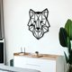 thumbnail image 2 of Adornos Modernos Odun Arts Decorativos MDF Negro Lobo, 2 of 5
