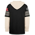 thumbnail image 3 of Men's '47  Black Las Vegas Raiders Split Zone Cornerback Duo Hoodie, 3 of 3