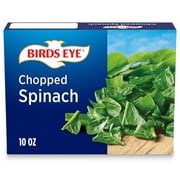 Birds Eye Chopped Spinach, Frozen Vegetables, 10 oz. Box