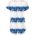 thumbnail image 3 of Generic Chemises à Manches Courtes pour Femmes, Tunique d'Été Décontractée Chic, Mode Automne 2024, Mignonnes Blouses pour Leggings, 3 of 4