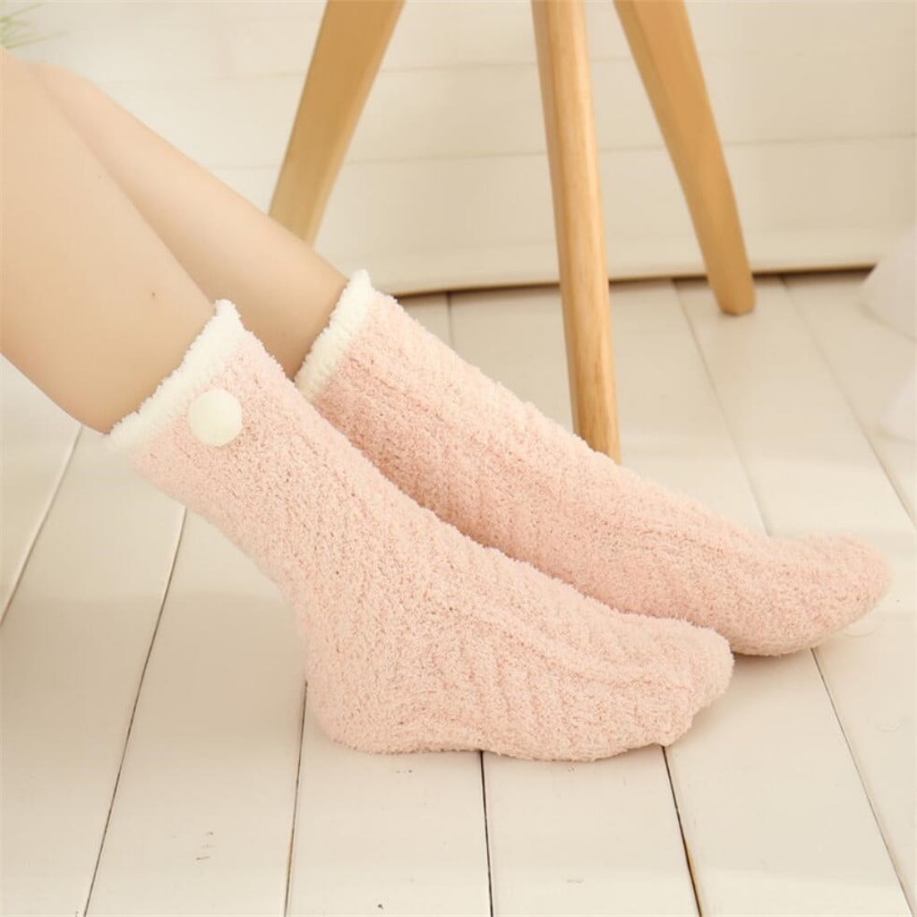 Meet Myself Winter Ladies Warm Sleep Socks Towel Socks Floor Socks