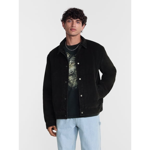 No Boundaries Corduroy Trucker Jacket, Men’s S-3XL