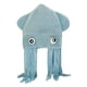 thumbnail image 3 of Sombrero con forma de pulpo, cómodo, decorativo y divertido para fiestas, tocado para cosplay. azul, 3 of 7