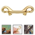thumbnail image 4 of Crochet à Vis Double Extrémité Clip en Métal 2 Pcs pour Laisses d'Animaux et Diverses Applications Crochets Double Face Multi-Usages, 4 of 9