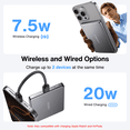 thumbnail image 6 of Ultra-Slim Magnetic Power Bank 5000mAh Fast Charging Wireless Charger, 6 of 6