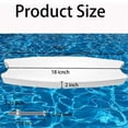 thumbnail image 3 of 2-Pack Universal Pool Ladder Steps Replacement, 18 Inch Heavy-Duty Molded Plastic Swimming Pool Lad v, 3 of 5