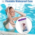 thumbnail image 2 of PVC Waterproof Phone Pouch,Multifunctional Cellphone Dry Bag for Travel, Vacation, Beach,Swimming, 2 of 5