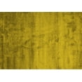 thumbnail image 1 of Ahgly Company Machine Washable Indoor Rectangle Abstract Yellow Contemporary Area Rugs, 2' x 5', 1 of 4