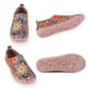 thumbnail image 5 of Mocasines Ligeros para Zapatos Informales Lona Pintados Con Arte Mujer Antideslizantes Transpirables Viajes Al Aire Libre, 5 of 9