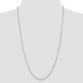 thumbnail image 2 of 10K White Gold 2.25mm Diamond Cut Quadruple Rope Chain 20 Inch, 2 of 5
