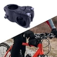 thumbnail image 2 of Mountain Bike Stem, Aluminum Alloy Sturdy Durable Strong Strength, Bike Stem Handlebar Stem Stem Riser 31.8 for Cycling BMX Riding Road Bikes Black and Gray, 2 of 10