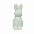thumbnail image 4 of Cheapark Flocked Easter Bunny Figurines Set for Spring Table Centerpiece Indoor Home Decor, 4 of 5