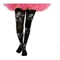 thumbnail image 1 of Media Calceta Halloween Hueso Vampiro Esqueleto Craneo Full, 1 of 1