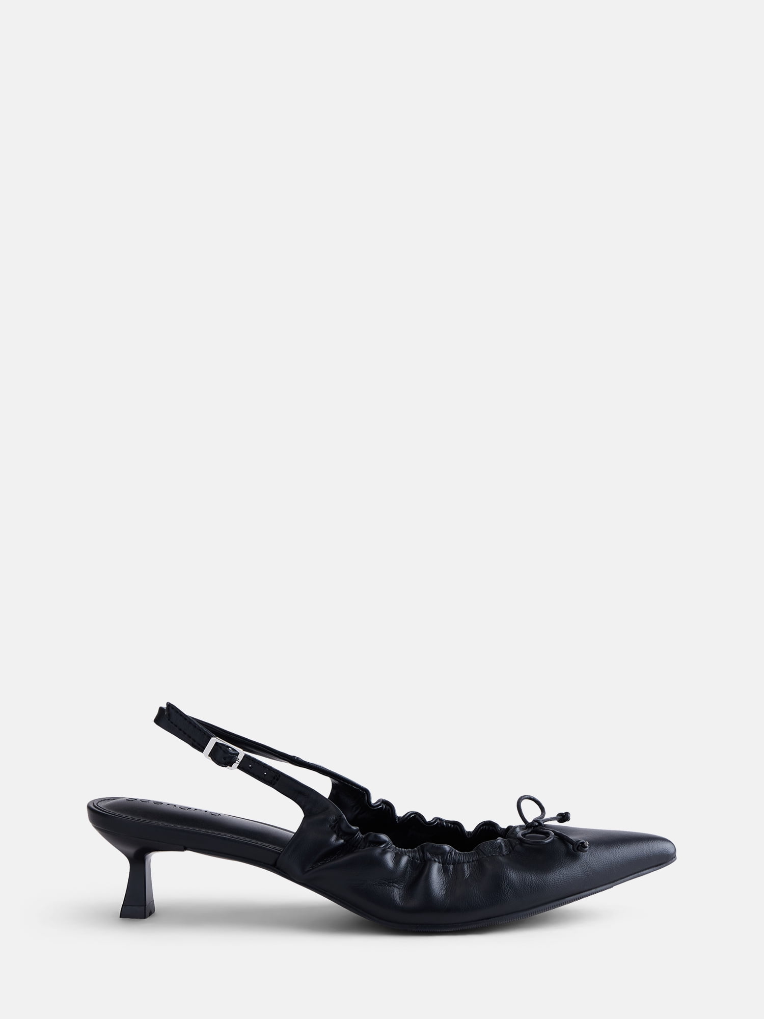 Scenario Women's Scrunch Slingback Heels