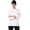 White, variant on Le Mans Women's Chef Coat, Long Sleeve Chef Jacket with Thermometer Pocket, Medium, Black