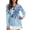 Aesthetic Flower White Horse, variant on Psesaysky Elegant Rooster Women's Golf Polo Shirts Long Sleeve Workout Tops V Neck UPF 50+ Sun Protection Quick Dry Lightweight Active Shirts Comfortable Sportswear for Tennis, Hiking,XS