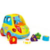 playfulution elephant animal electric omni-directional driving features train with flash and music