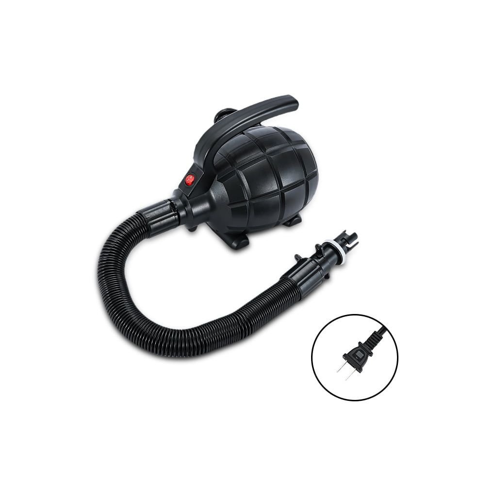 High Volume Foot Pump w/ Hose & Nozzles Blow Up Inflator for Inflatable Boat 