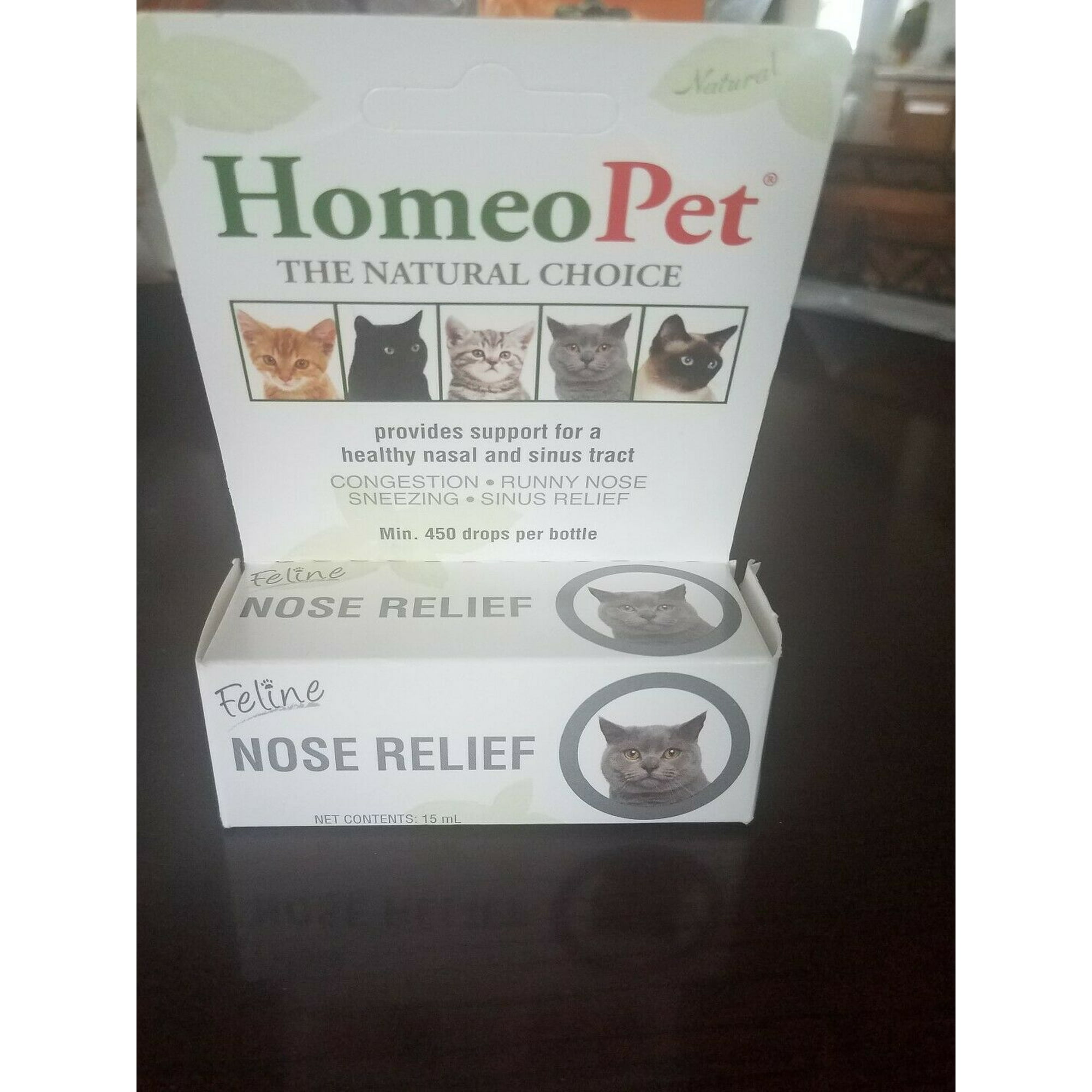 HomeoPet Pet Feline Nose Relief The Natural Choice Walmart