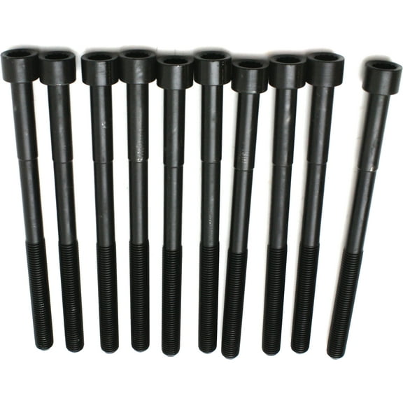 Cylinder Head Bolt Compatible with 2001-2006 Toyota Highlander 2005-2006 Scion tC 4Cyl 2.4L Set of 10