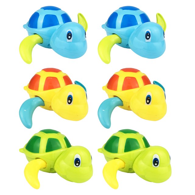 Bangcool 6PCS Kids Wind up Toy Creative Sea Turtle Clockwork Toy Bath Toy Water Toy