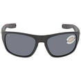 thumbnail image 2 of Costa Del Mar Tico Gray 580P Polarized Wrap Men's Sunglasses TCO 11 OGP, 2 of 3